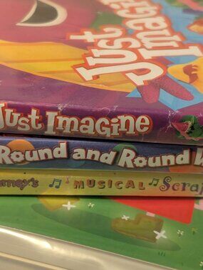 Childrens DVDs, Barney, qty 3